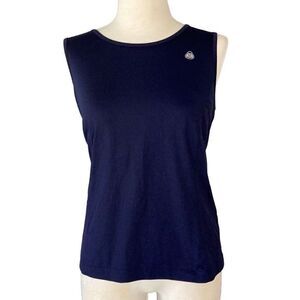 Brooks Brothers Country Club Prosport Women’s Golf Top Sz 18 Navy Blue